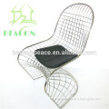 2016 Hot Sale Metal Frame S Wire Chair
